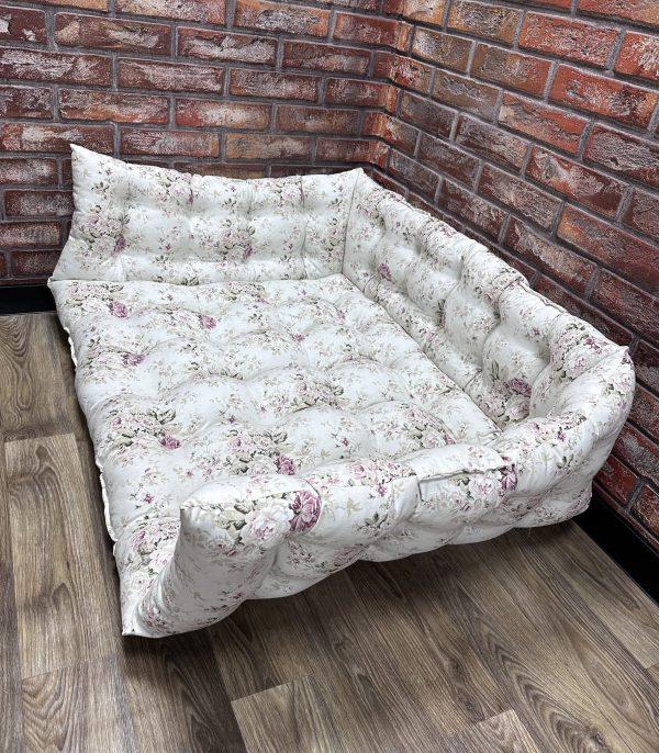 Подушка с бортами Сomfort Home на поддоны/качели/каркасы/садовую мебель Hydrangea 100х50х50х20 см