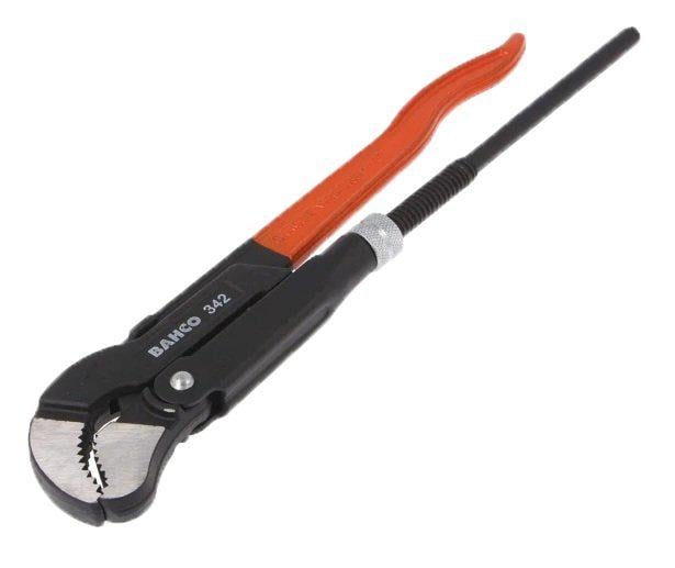 Ключ трубный Bahco 330 мм захват до 1" губки "S"-образные закаленные 342 (11434)