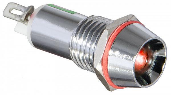 Лампа сигнальная АСКО-Укрем AD22C-10 10 мм LED 24 V AC/DC металл Красный (A0140030120) Лампа сигнальная АСКО-Укрем AD22C-10 10 мм LED 24 V AC/DC металл Красный (A0140030120)