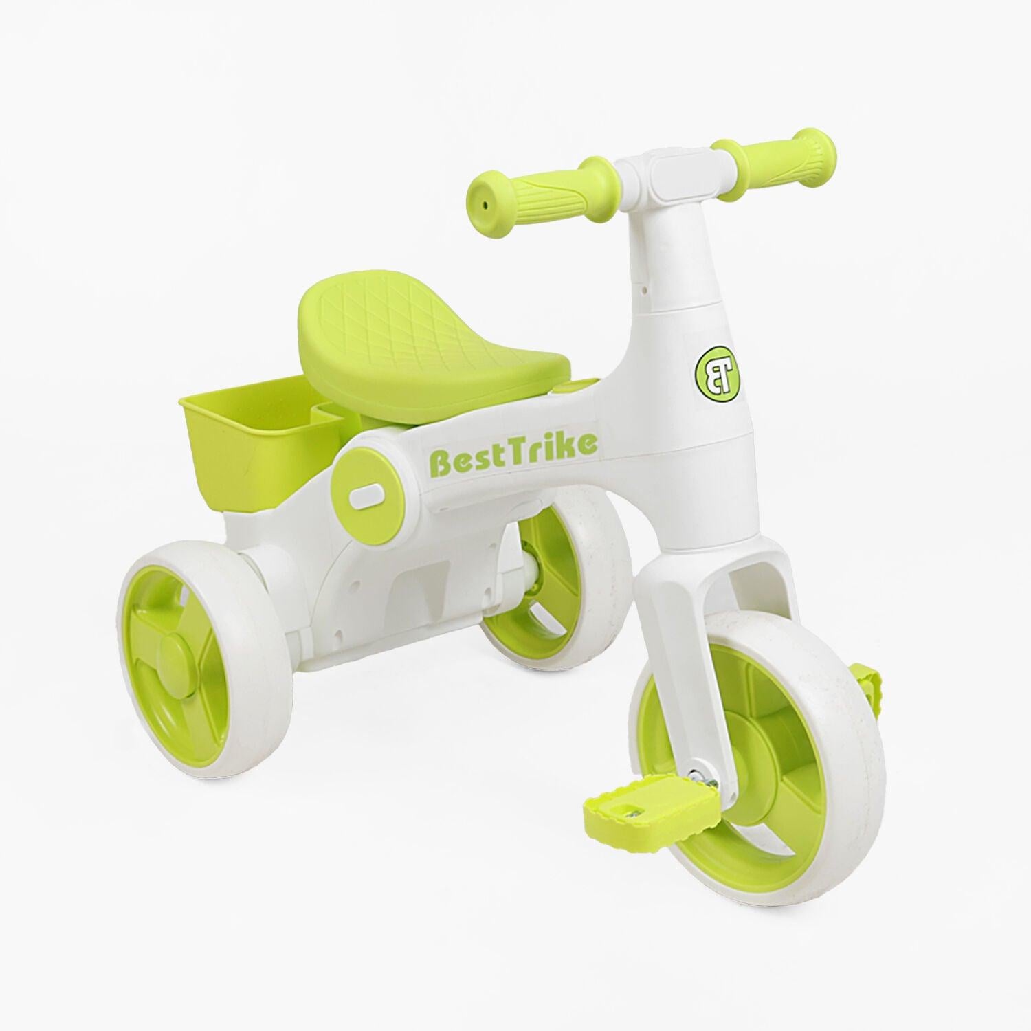 Велосипед трехколесный Best Trike BR-08163 колеса PU пластиковая рама звуковые и световые эффекты (35377917)