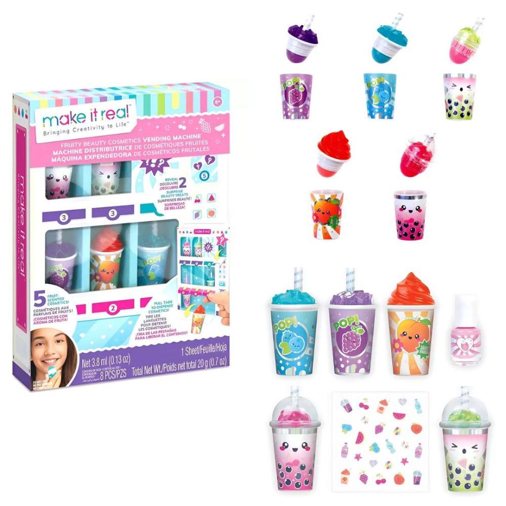 Набор для волшебного превращения Make it Real автомат с фруктовыми коктeлями (MR2701) - фото 5 Набор для волшебного превращения Make it Real автомат с фруктовыми коктeлями (MR2701) - фото 5