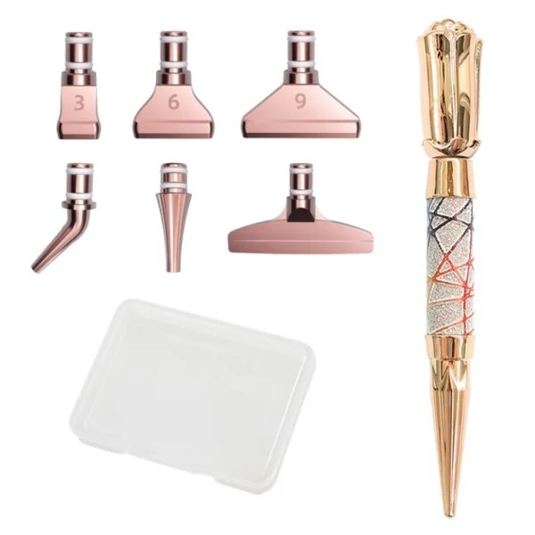 Стилус для алмазної мозаїки з наконечниками 6 шт. (Q00281) - фото 2