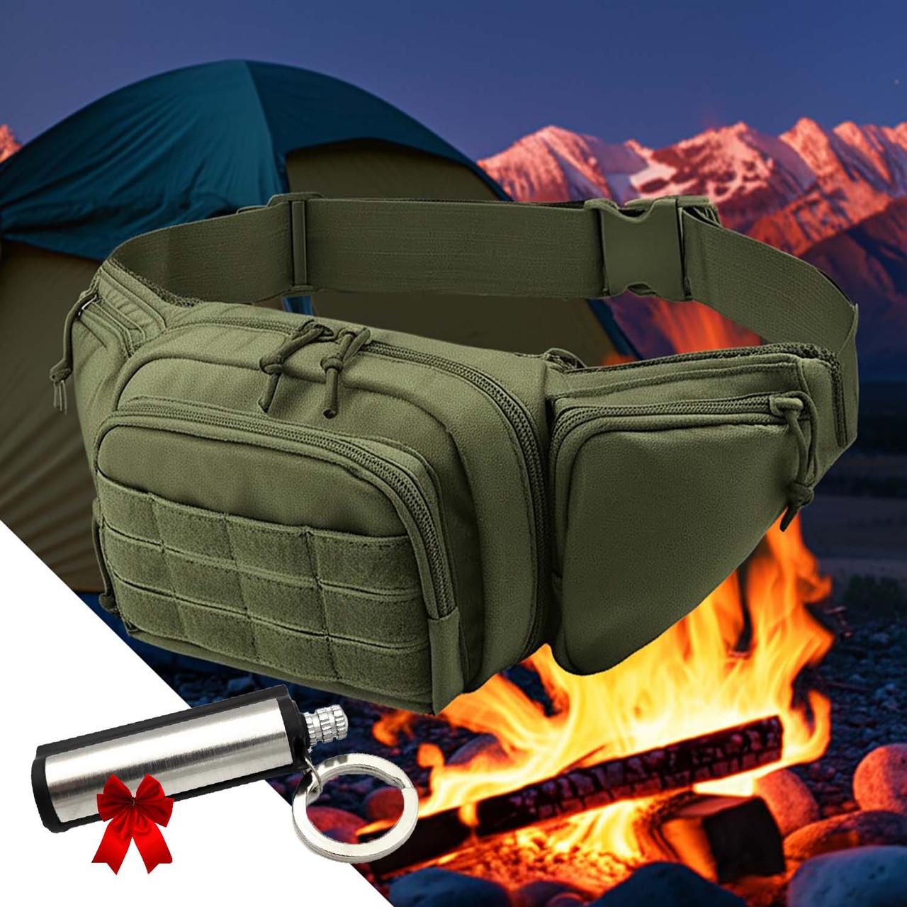 Сумка-кобура 43х16х8 см та вічний сірник Green - фото 6 Сумка-кобура 43х16х8 см та вічний сірник Green - фото 6