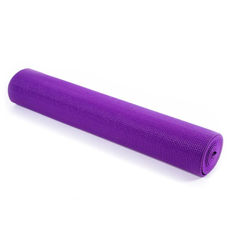 Коврик для фитнеса GreenCamp PVC 6 мм Фиолетовый (GC611736V-3097)