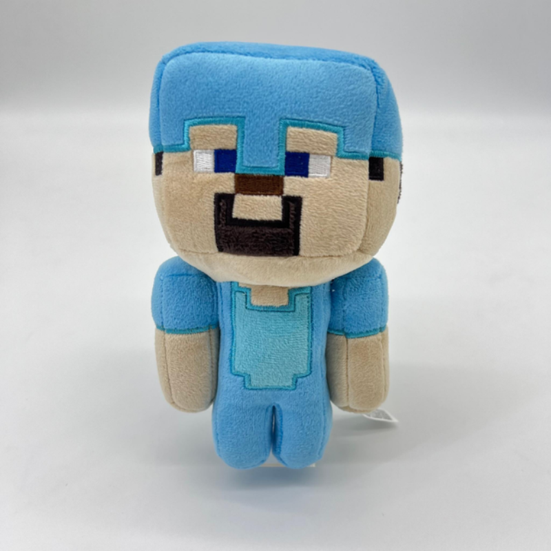 Мягкая игрушка плюшевая Стив в алмазной броне из игры Minecraft 20 см (2579221971) - фото 10 Мягкая игрушка плюшевая Стив в алмазной броне из игры Minecraft 20 см (2579221971) - фото 10