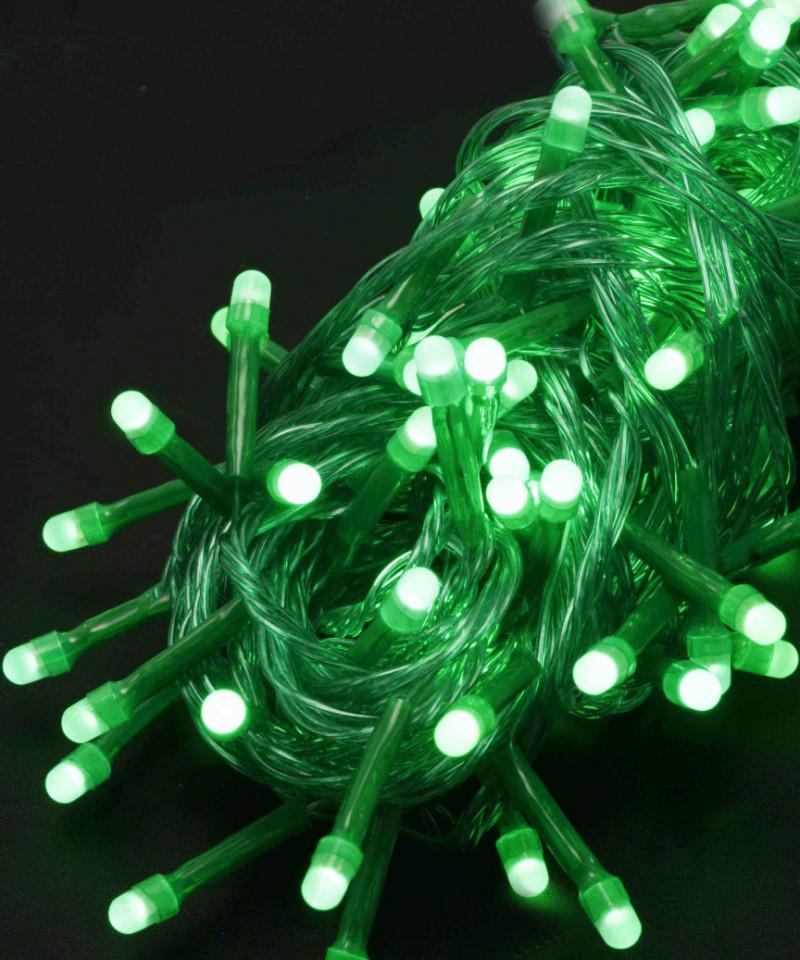 Гірлянда світлодіодна UKC 88 LED 5 мм 6,6 м Зелений (3-6-CN8621)