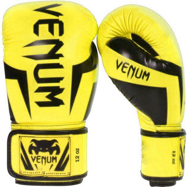 Перчатки боксерские Venum 8 Oz Yellow (151272) - фото 4