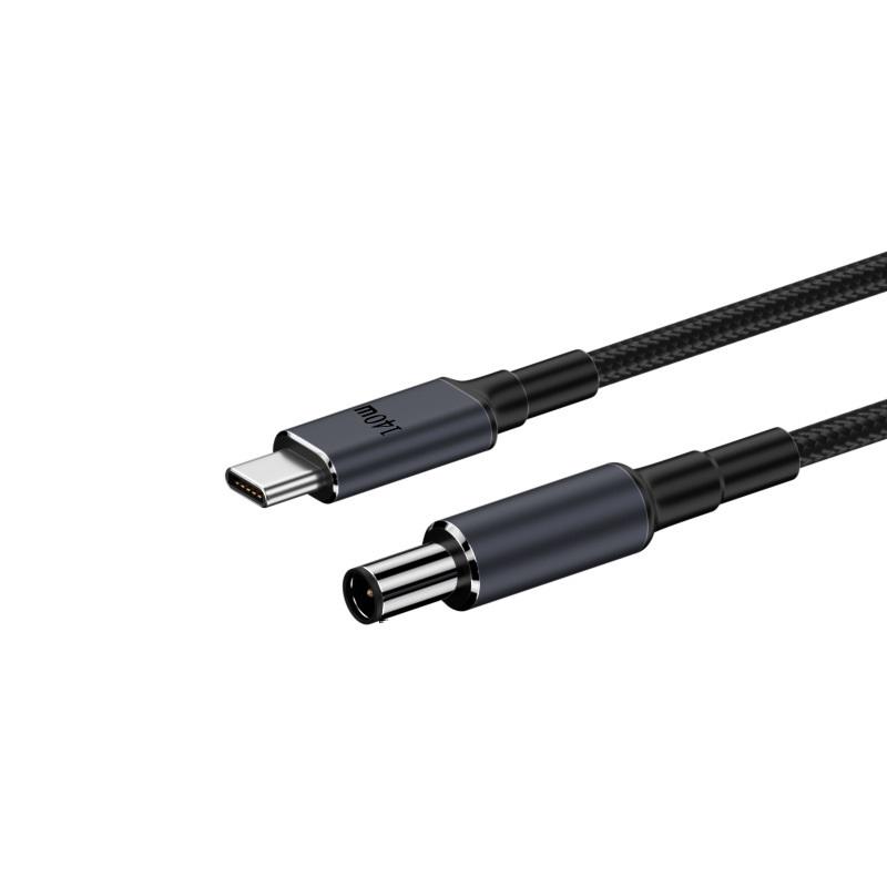 Кабель USB Type-c DC 140W 7,4х5,0 DELL для заряджання ноутбука 20V 7A з PD тригером 1,8 м (0390) - фото 1