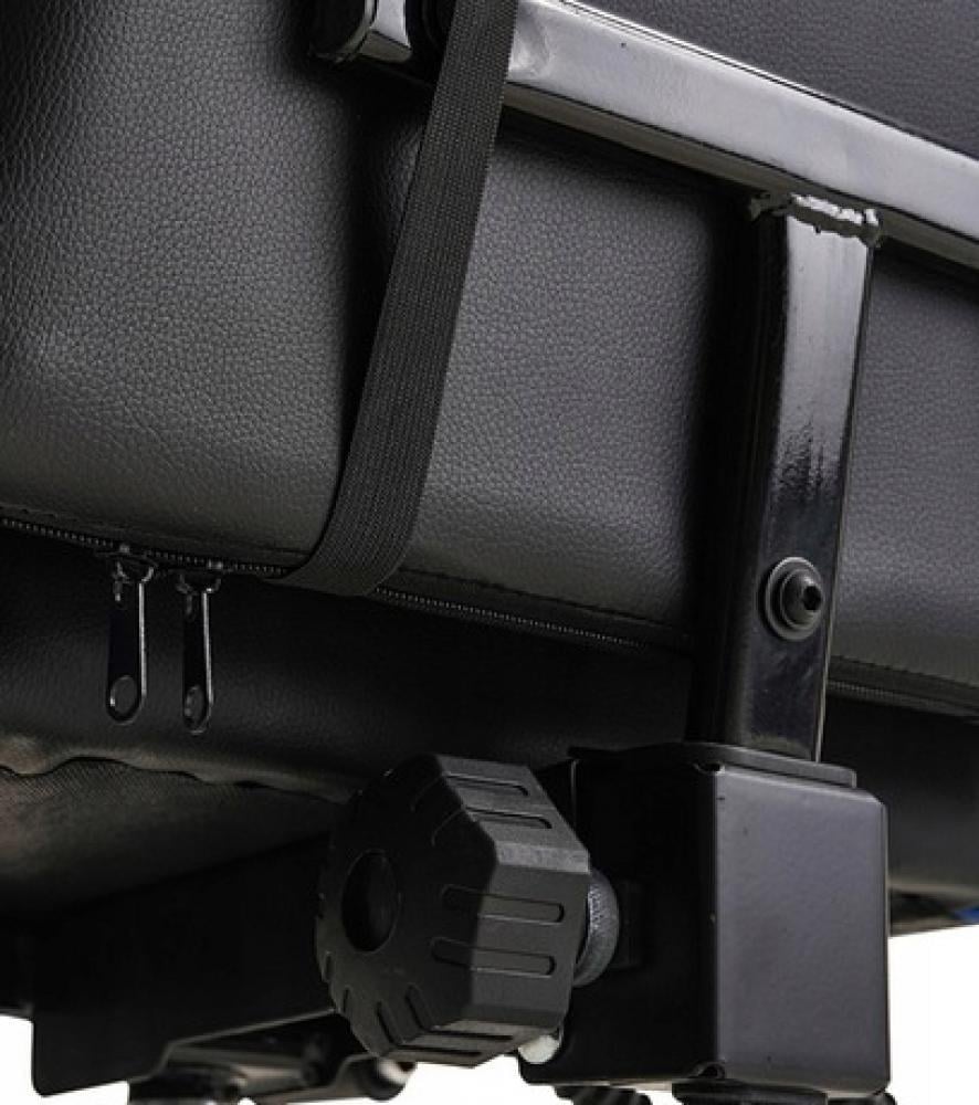 Кресло офисное компьютерное Bonro B-810 с подставкой для ног Синий (3548) - фото 5