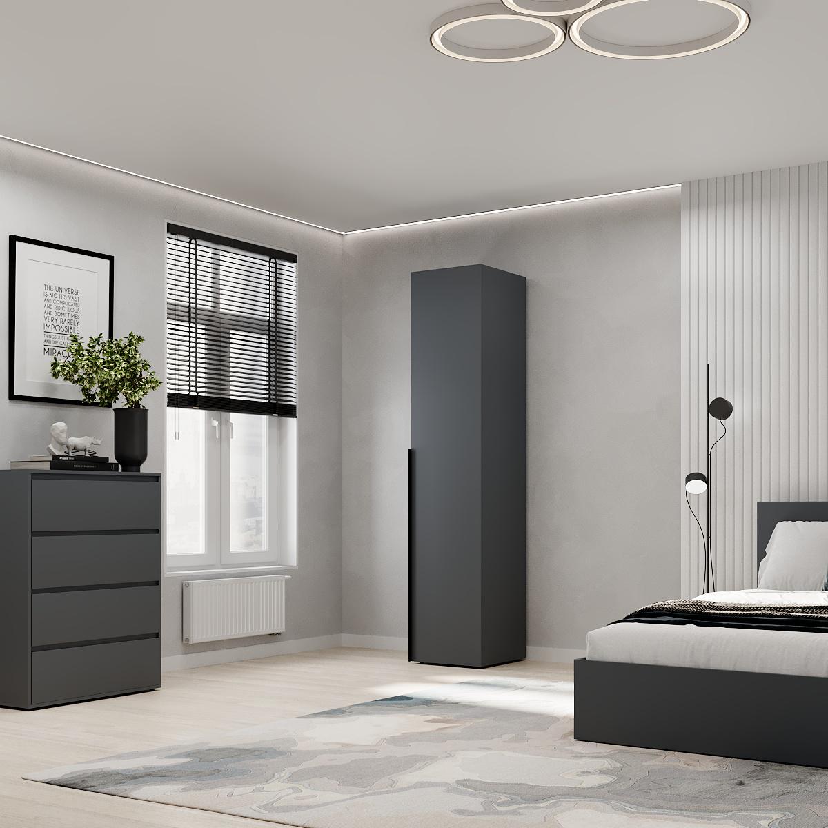 Пенал закрытый ART IN HEAD №2 Light 400x500x2200 мм Графит серый (GALT09070000000) - фото 3 Пенал закрытый ART IN HEAD №2 Light 400x500x2200 мм Графит серый (GALT09070000000) - фото 3