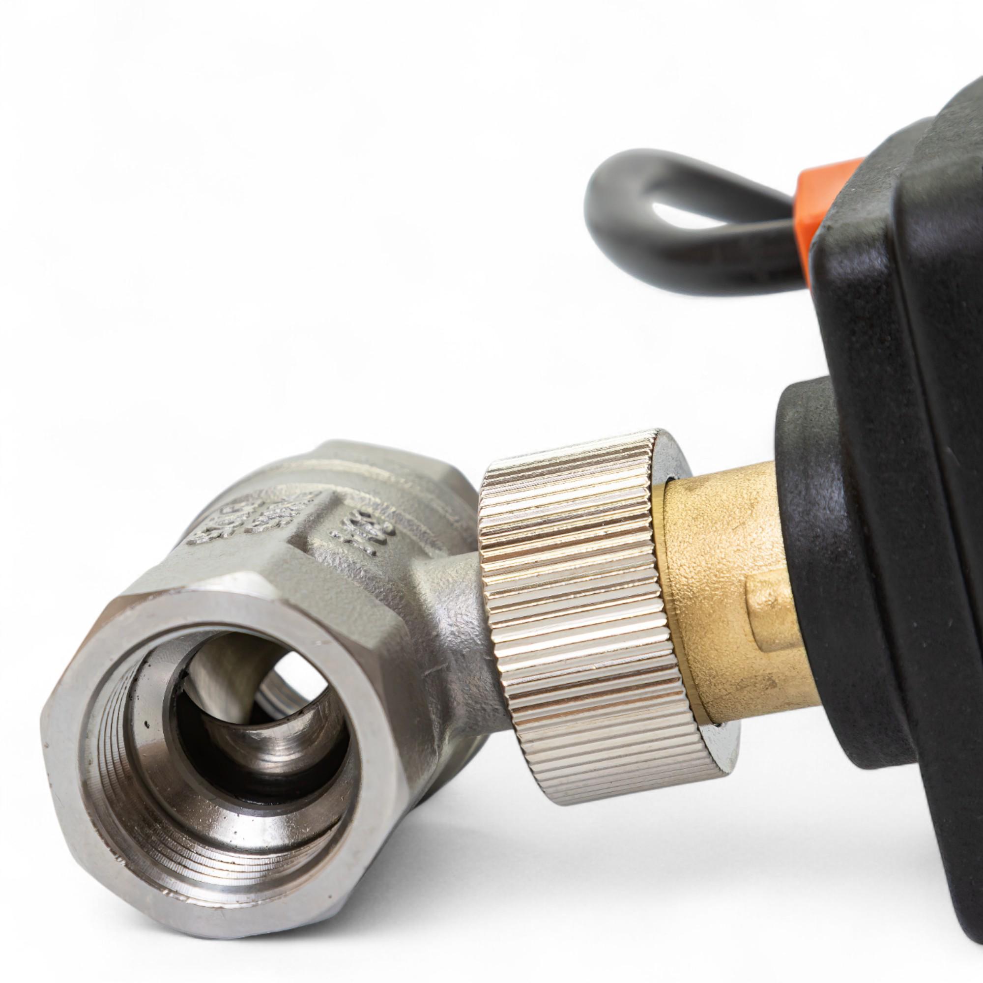 Клапан шаровый Tervix Pro Line ORC2 2-ходовой нормально-открытый 1" с электроприводом нержавеющая сталь (201173) - фото 5 Клапан шаровый Tervix Pro Line ORC2 2-ходовой нормально-открытый 1" с электроприводом нержавеющая сталь (201173) - фото 5