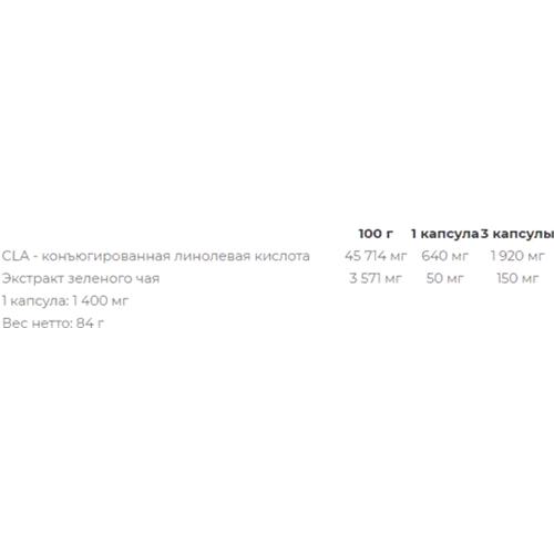 Жиросжигатель Nutrend CLA 60 Caps - фото 2
