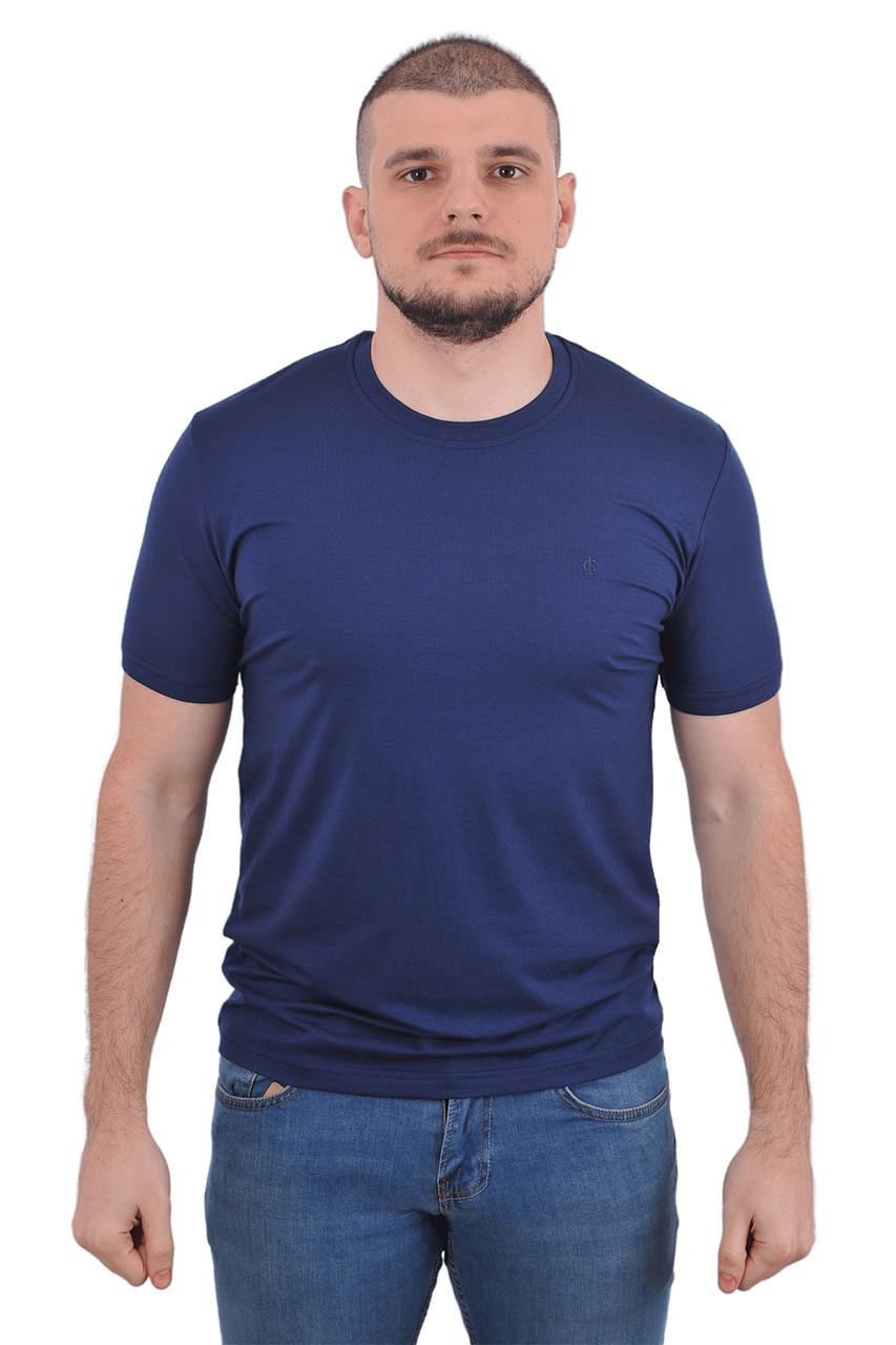 Футболка чоловіча Le Gutti 23-1543-16 M Темно-синій - фото 2 Футболка чоловіча Le Gutti 23-1543-16 M Темно-синій - фото 2