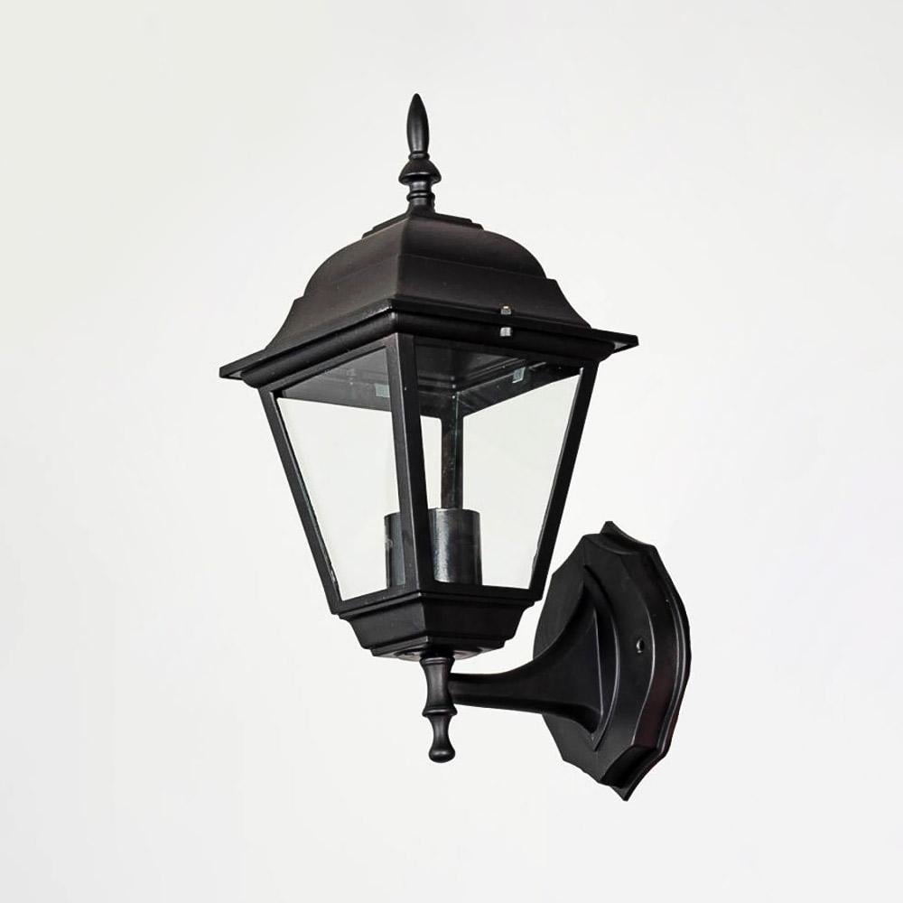 Уличный светильник настенный Lighthouse BS-18257N/1W BK H350*W150 E27 Черный/Прозрачный (129428)