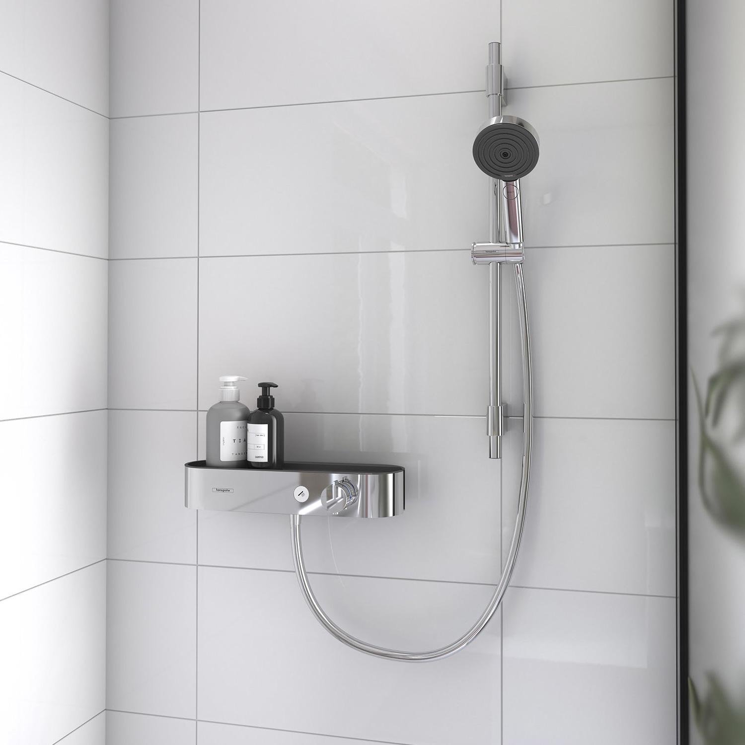 Cмеситель для душа Hansgrohe ShowerTablet Select 24360000 с термостатом Хром (143063) - фото 5