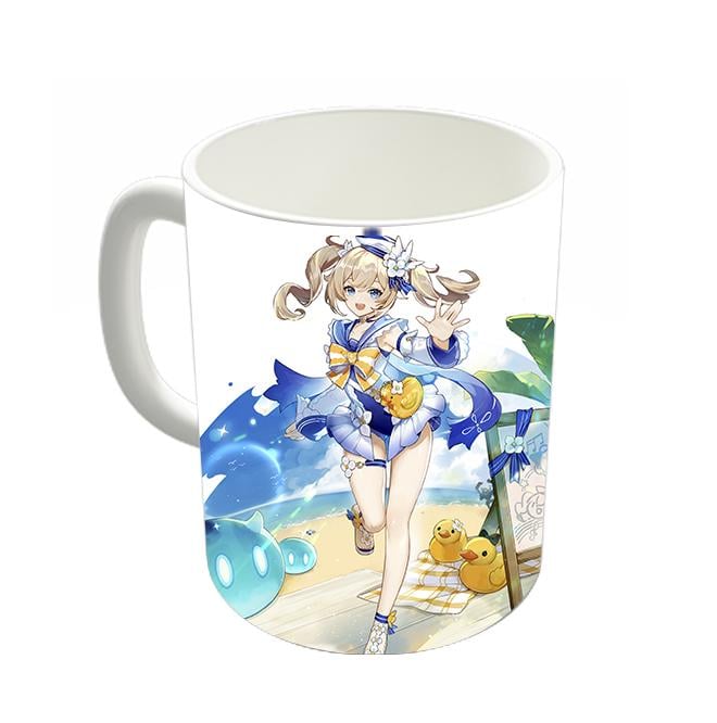 Чашка Барбара Геншин импакт Genshin Impact Белый (z1472)