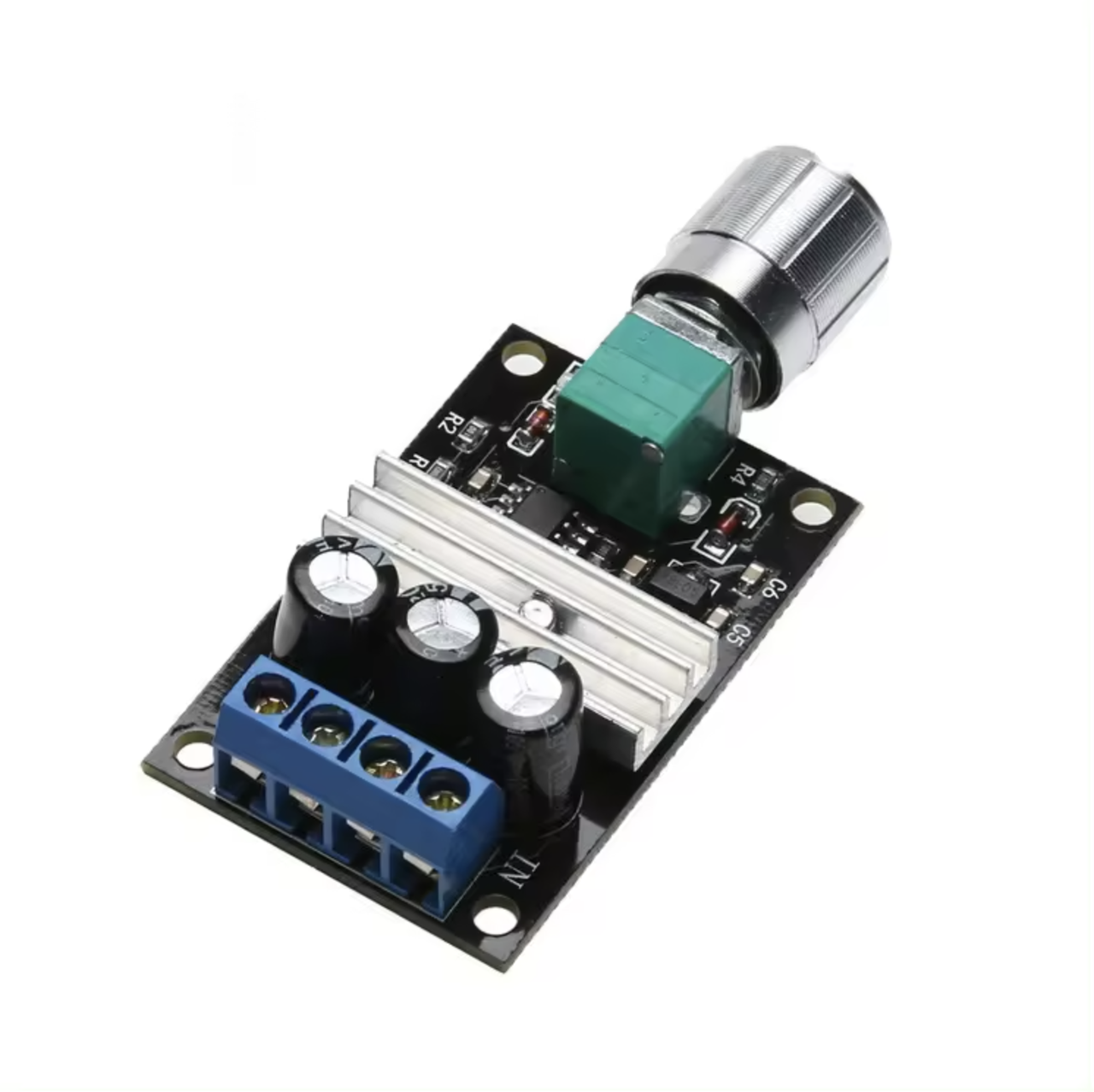 Регулятор оборотов скорости двигателя ШИМ PWM DC 6-28В 3А - фото 2