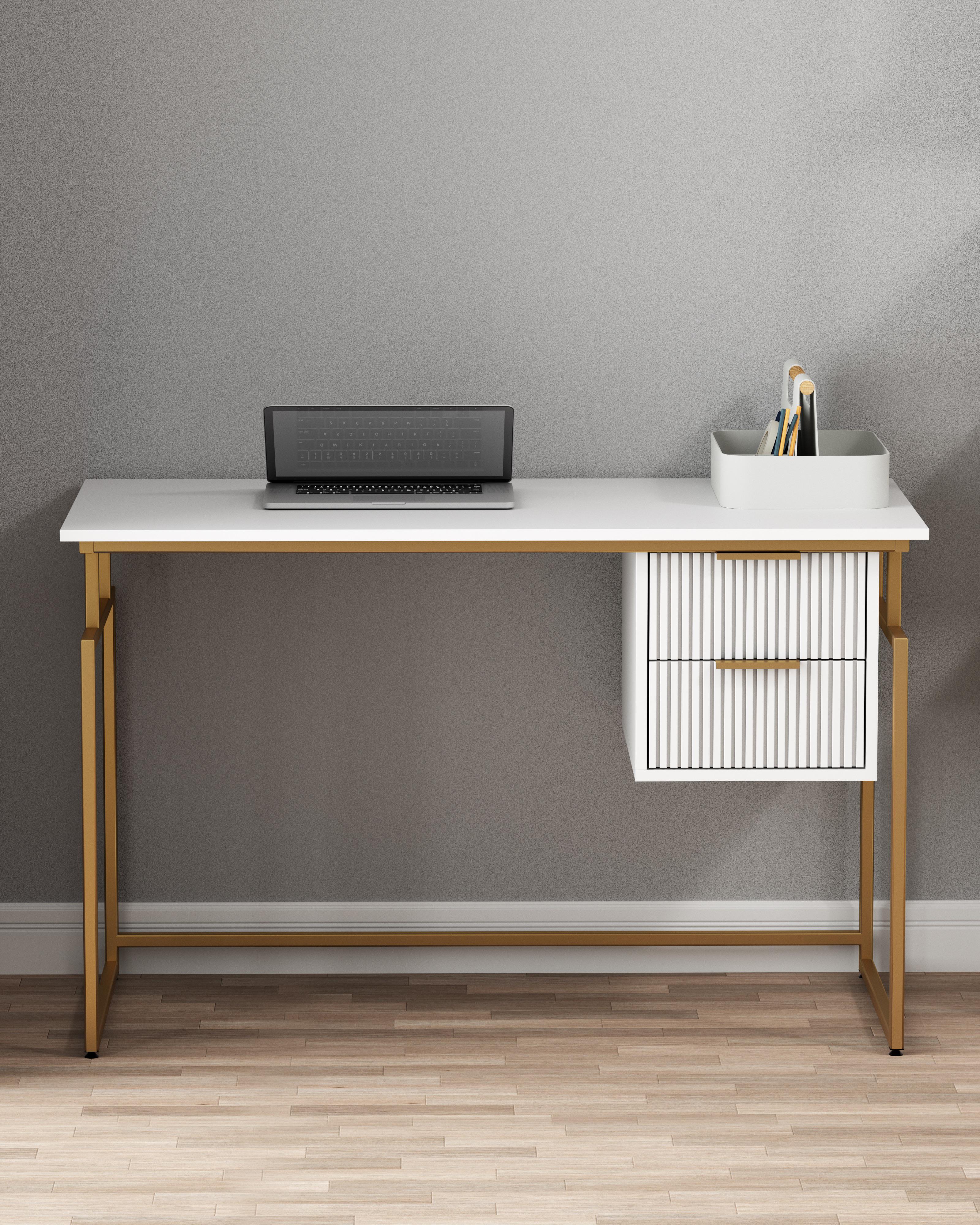 Стол рабочий из металла и ЛДСП RS14-ML 750х1200х600 мм