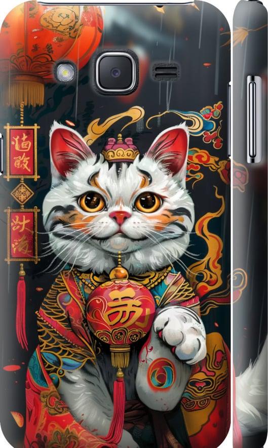 Чехол на Samsung Galaxy J2 J200H China Cat v2 (6135m-190-42517)