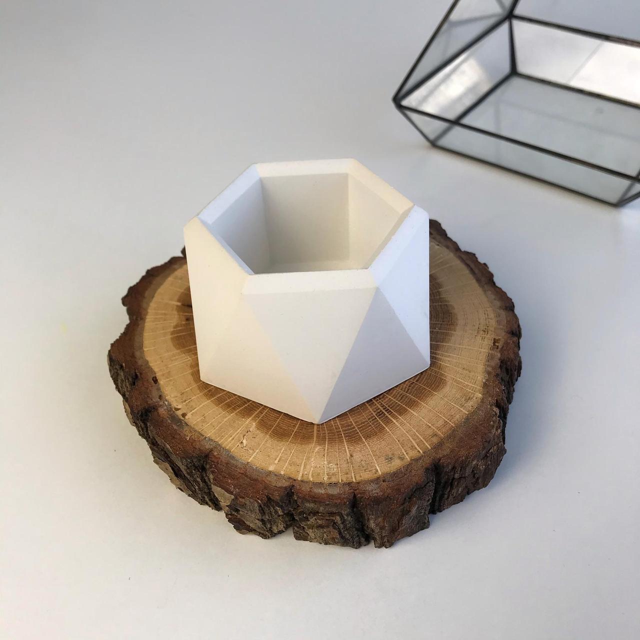 Набор кашпо для творчества из гипса 4 шт (23712429) - фото 4 Набор кашпо для творчества из гипса 4 шт (23712429) - фото 4