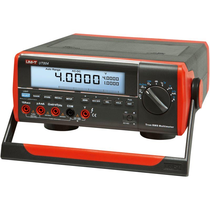 Цифровой мультиметр настольный UNI-T UT804 (819453) - фото 1 Цифровой мультиметр настольный UNI-T UT804 (819453) - фото 1
