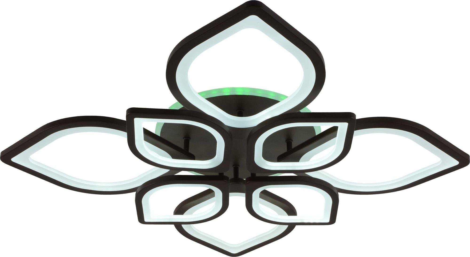 Люстра светодиодная Sirius MX10016/4+4B COF RGB 200 W 8 W акриловая (000035221)