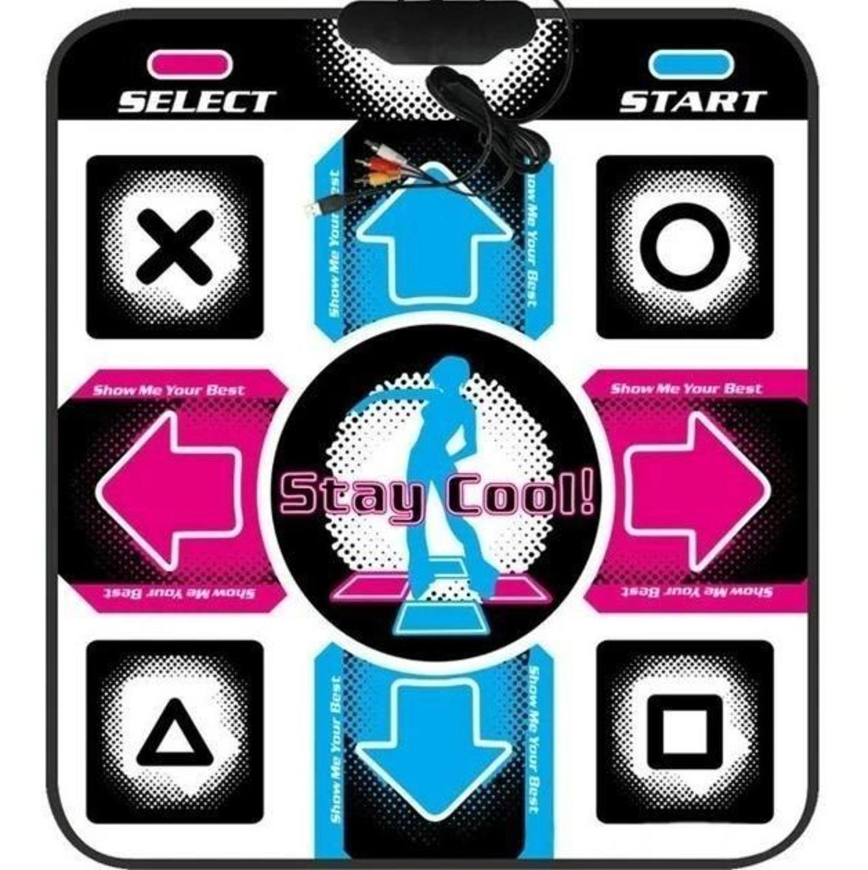 Детский танцевальный коврик с подключением к компьютеру PC Dance Mat Dance Pad