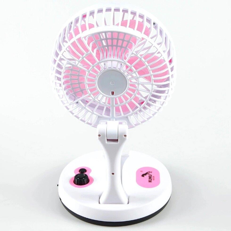 Вентилятор акумуляторний настільний YT-M2026 3 режими/USB - фото 3 Вентилятор акумуляторний настільний YT-M2026 3 режими/USB - фото 3