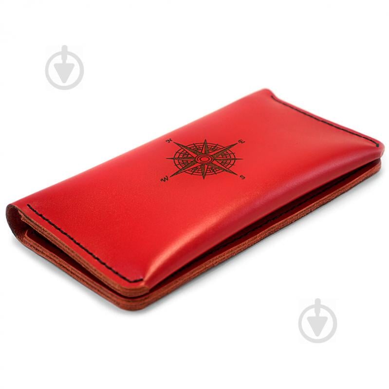 Женский кожаный кошелек Anchor Stuff T-Case Красный (as130206-2)