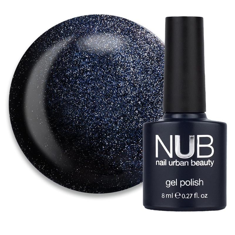 Гель-лак NUB Mystery 9D № 02 Ocean магнітний 8 мл Синій океан з відблиском (90028833)