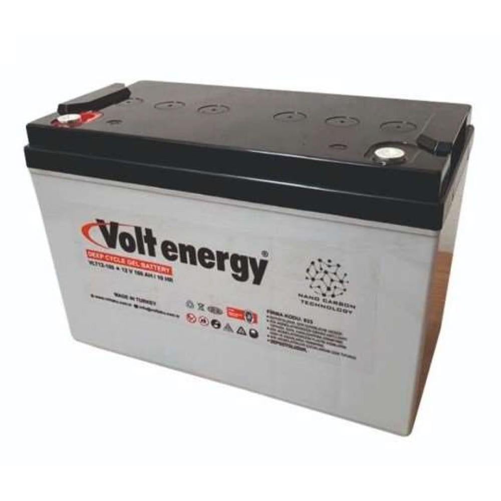 Акумулятор гелевий VOLTENERGY VLT 12V 100Ah