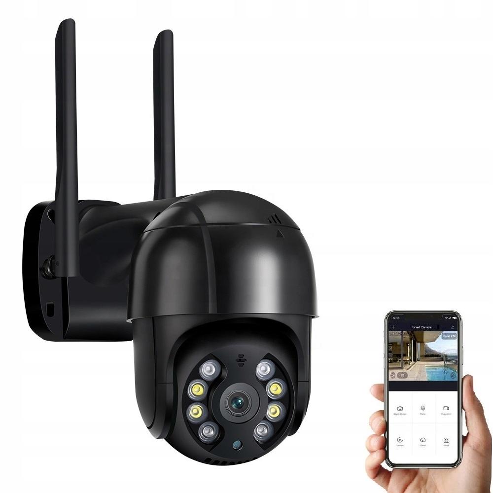 IP-камера вулична Wi-FI А8 4Mp Чорний (25507491) - фото 5