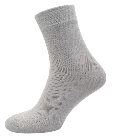 Носки мужские в сетку Милес 1832 р. 27-29 Светло-серый - фото 1 Носки мужские в сетку Милес 1832 р. 27-29 Светло-серый - фото 1