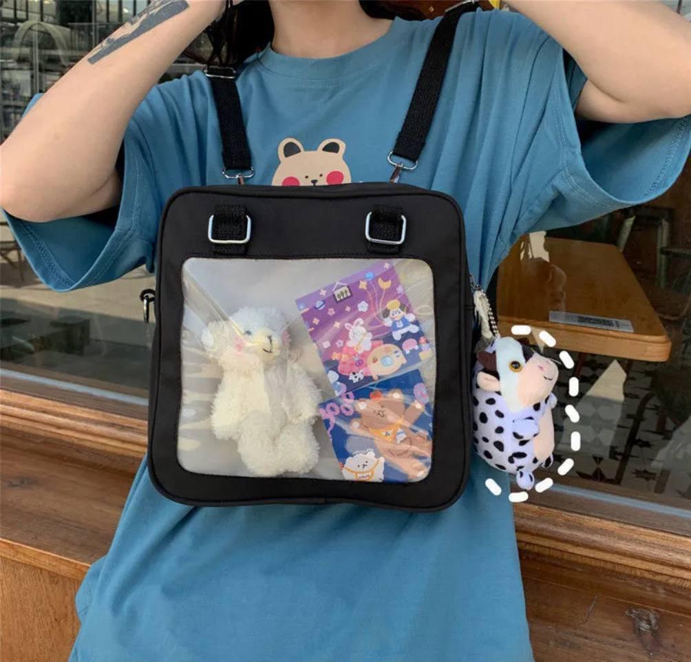 Сумка з екраном для іграшок та картинок Чорний (2602941454) - фото 8 Сумка з екраном для іграшок та картинок Чорний (2602941454) - фото 8