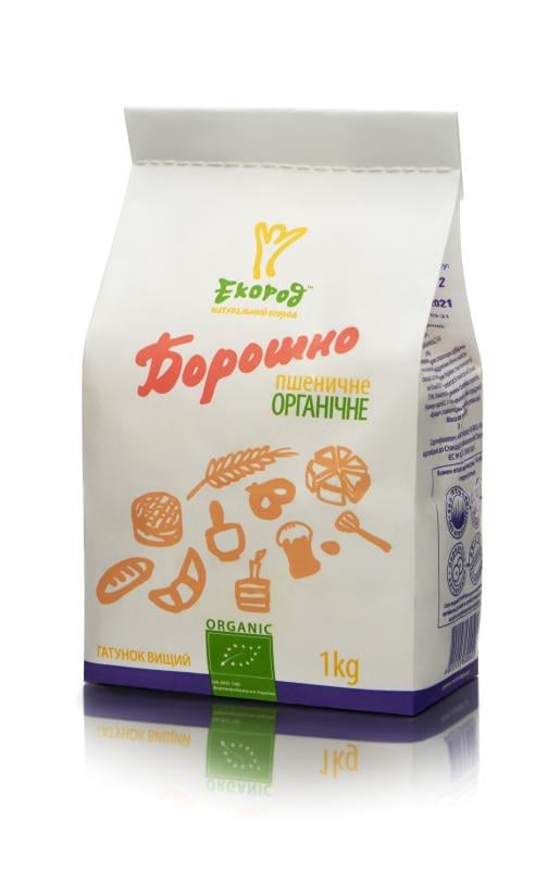Мука пшеничная органическая высшего сорта Екород 1000 г