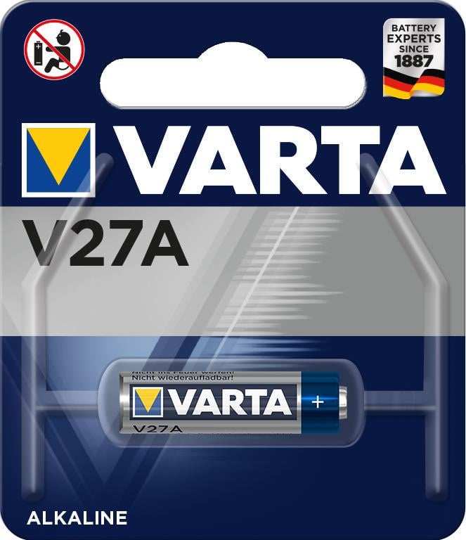 Батарейки Varta A27/MN27 12V 1 шт. (04227101401)