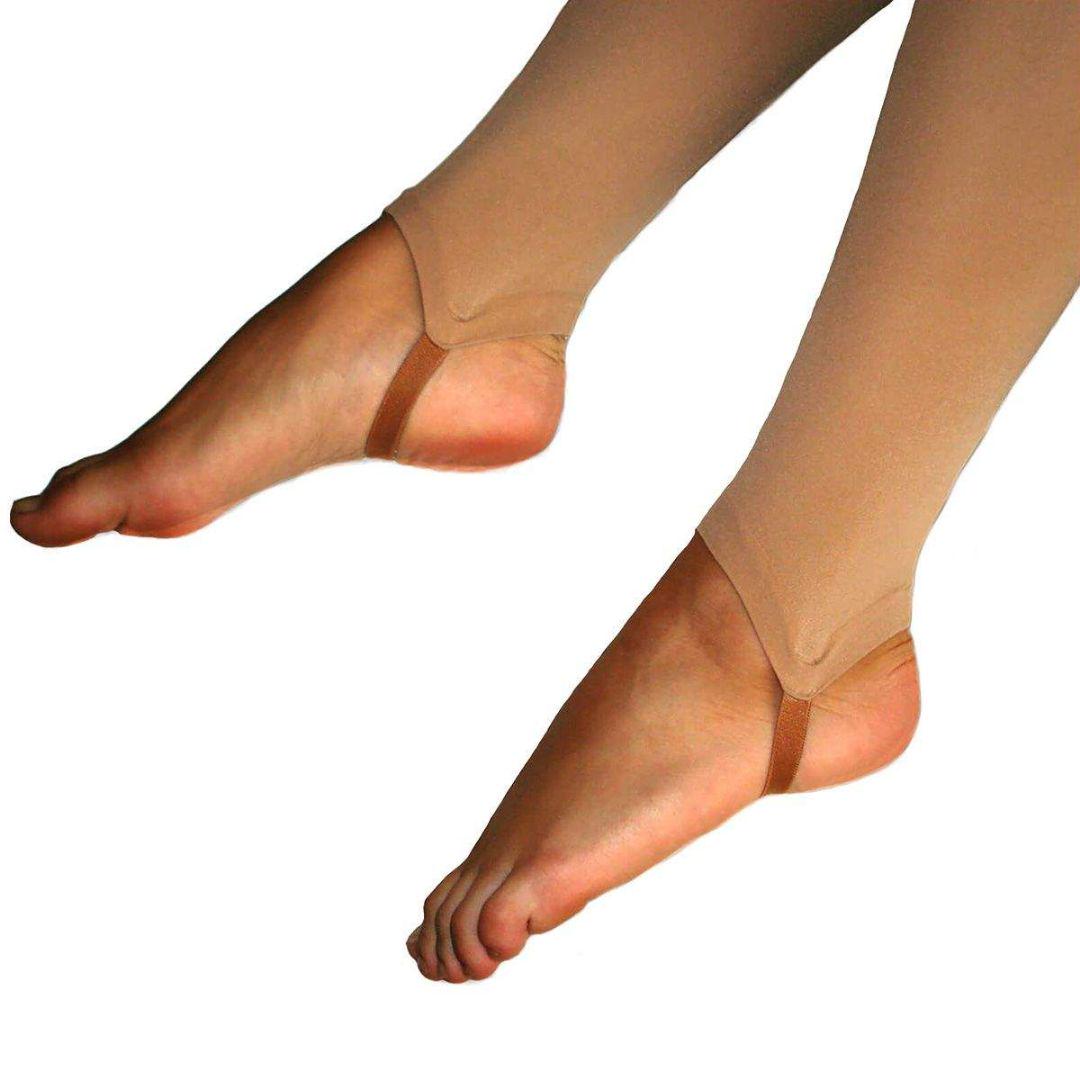 Леггинсы Tuloni для девочек микрофибра 122-140-128-134-146 см Бежевый (T03981XS)