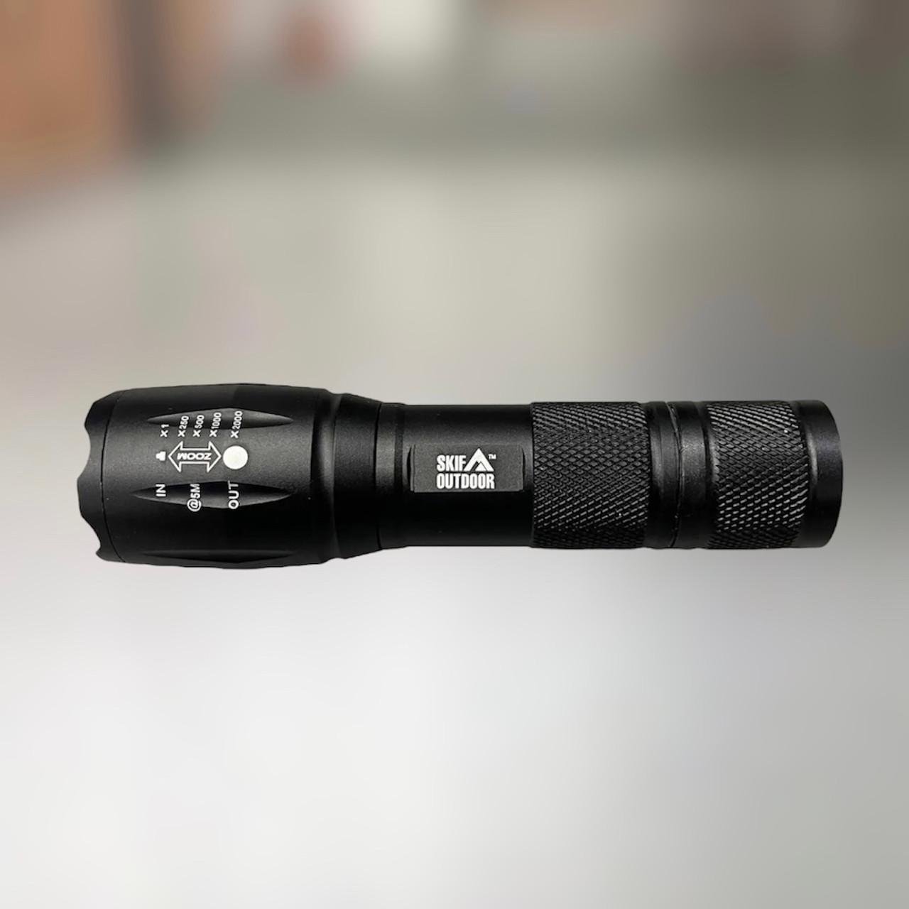 Фонарь карманный Skif Outdoor Focus I HQ-118 3хААА/18650/фокусировка/туристический (242265)