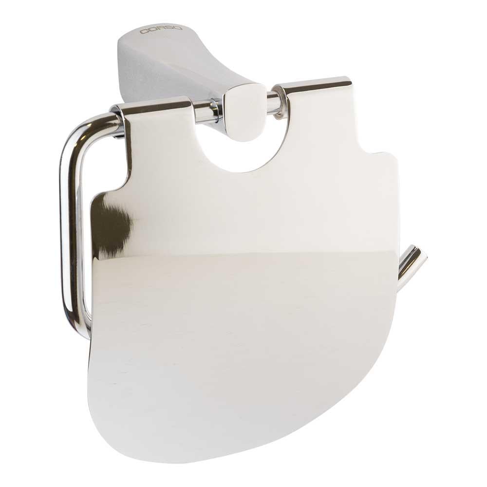 Держатель для туалетной бумаги Corso ARNO 9687909 с крышкой Хром (223757)