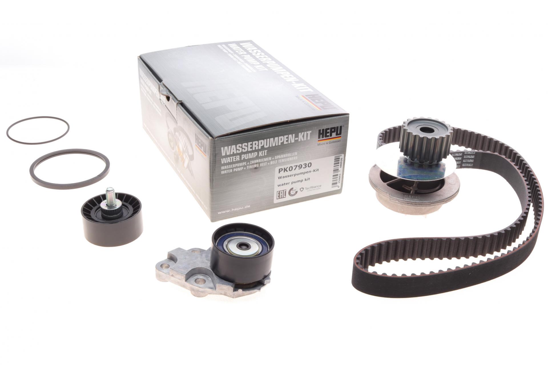 Комплект ГРМ і помпа Hepu Daewoo Lanos 1.6 16V 97-/Nexia 1.5 16V 95-97 127x25.4 (PK07930)