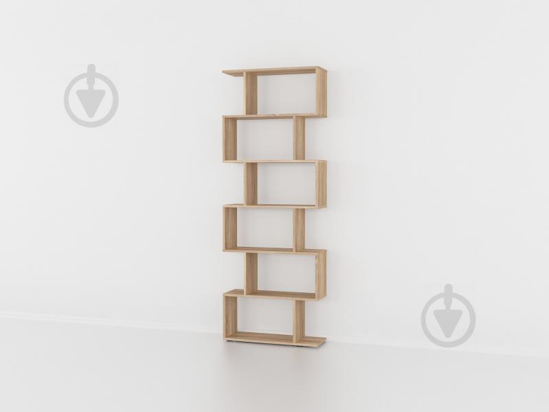 Полиця для книг Forte Lynn Ш 700 / В 1922 / Г 238 Дуб сонома