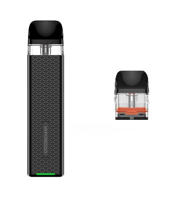 Електронна сигарета багаторазова Vaporesso XROS 3 Mini Kit та 1 додатковий картридж Dark Black (85794494)