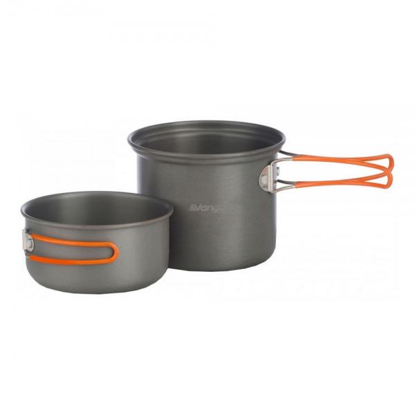 Набор посуды Vango Hard Anodised Cook Kit 2 Person Grey Набор посуды Vango Hard Anodised Cook Kit 2 Person Grey