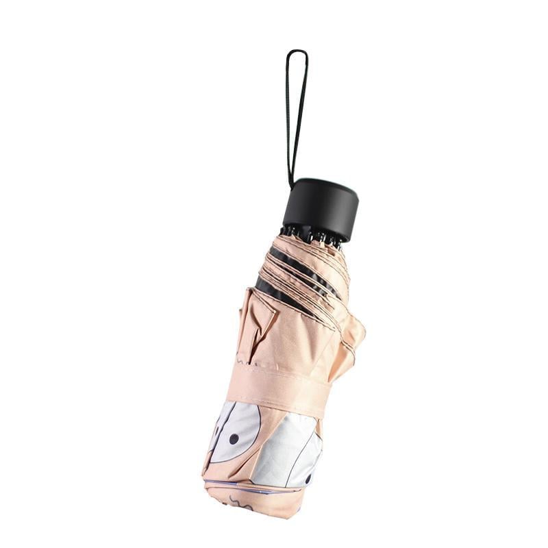 Мини-зонт Small Fish карманный Light Pink Мини-зонт Small Fish карманный Light Pink