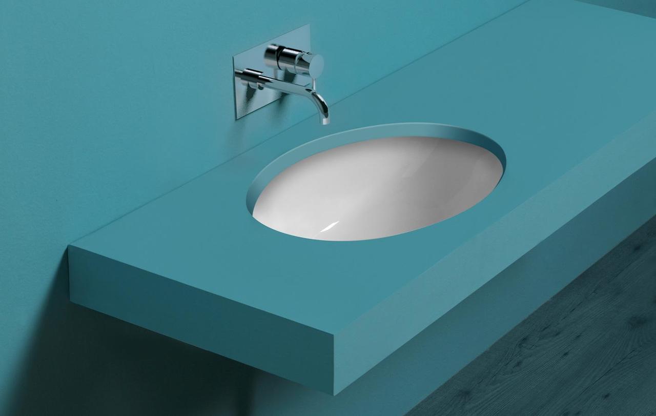 Умивальник врізний Simas Lavabo Nevada S53 580x435x220 мм Білий (83243) - фото 2 Умивальник врізний Simas Lavabo Nevada S53 580x435x220 мм Білий (83243) - фото 2