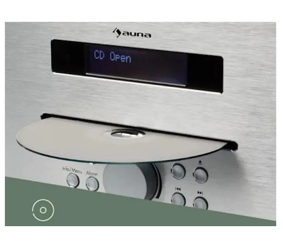 Медіацентр Auna Silver Star Fm/CD/Bt/DAB 20 Вт (10033163) - фото 6