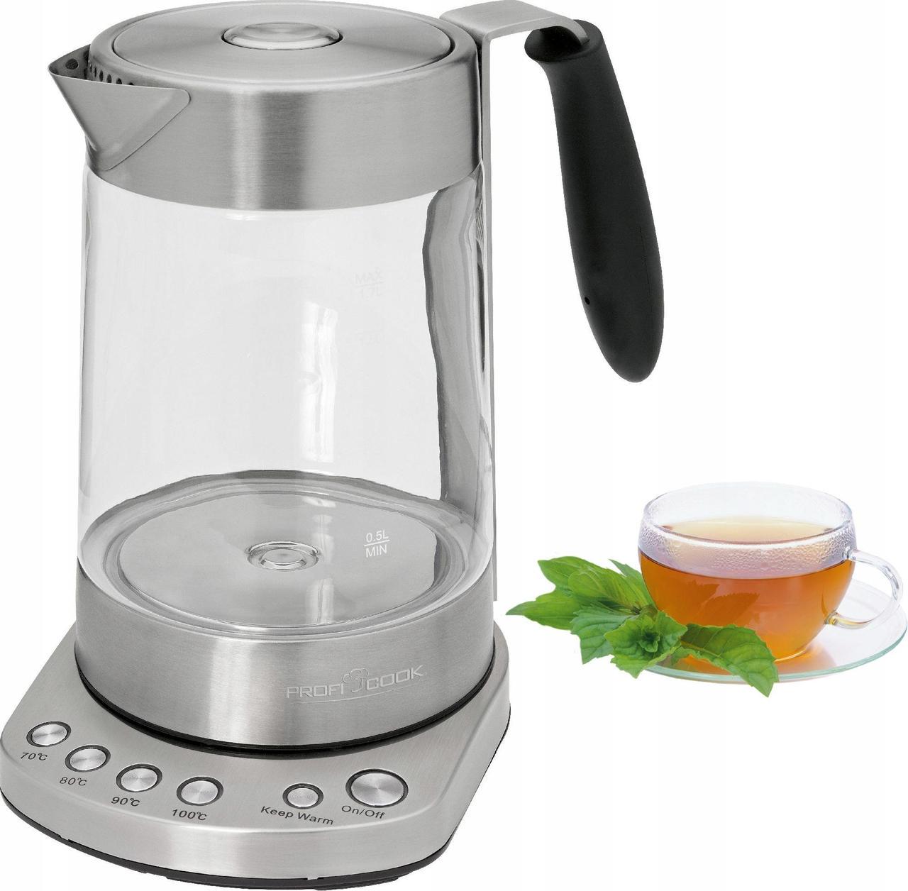 Чайник електричний Profi Cook PC-WKS 1020 G (12063048) - фото 5 Чайник електричний Profi Cook PC-WKS 1020 G (12063048) - фото 5