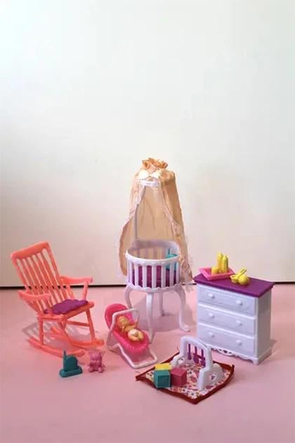 Мебель для кукол Барби Gloria детская с пупсом (9929)