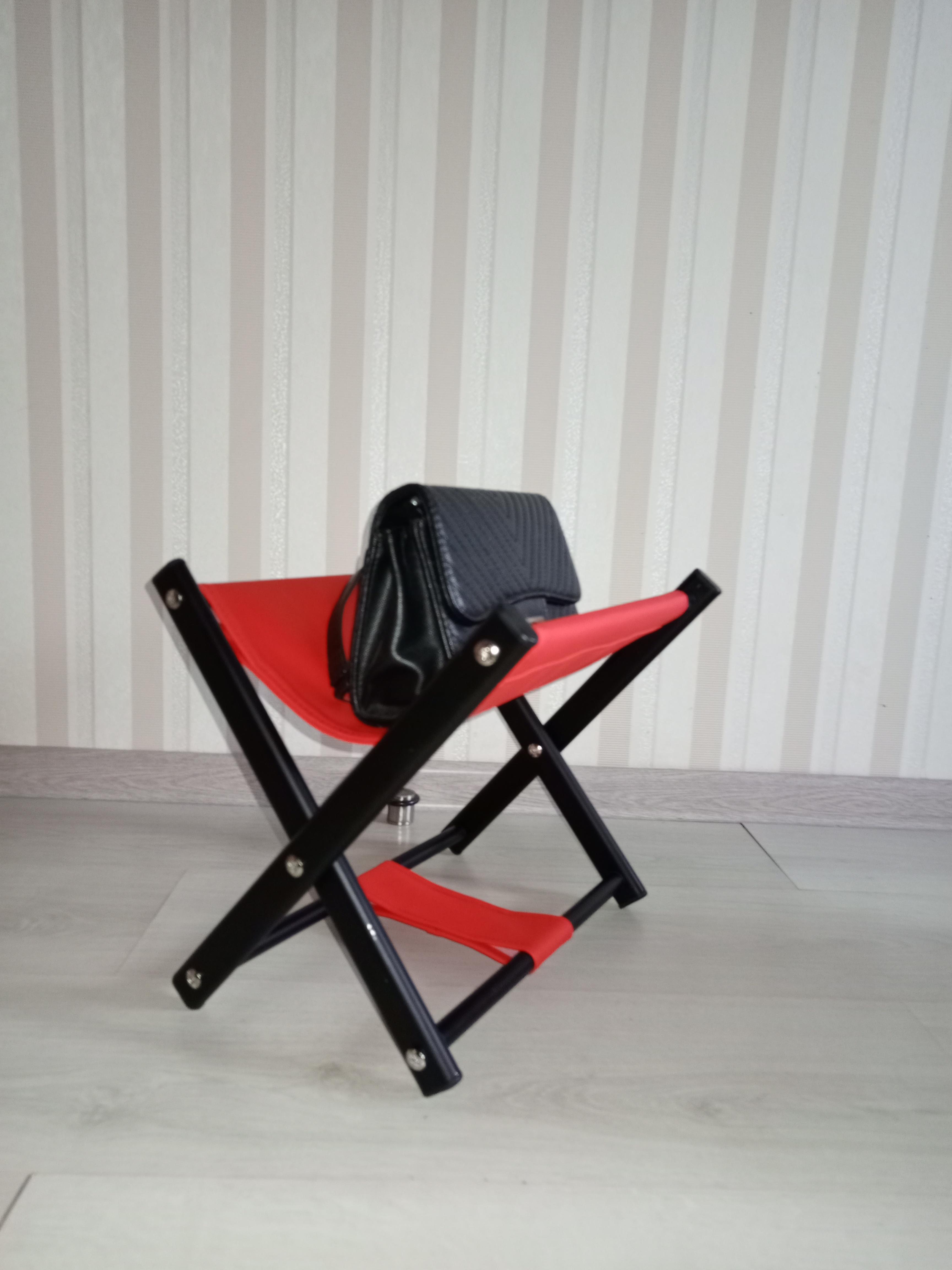 Підставка для сумки висота 31 см Червоний/Чорний - фото 5 Підставка для сумки висота 31 см Червоний/Чорний - фото 5