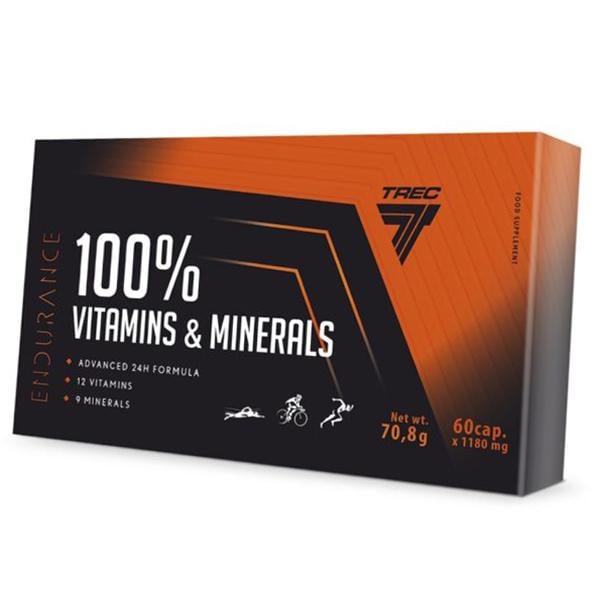 Витамины Vitamins & Minerals Endurance Trec Nutrition 60 капс. (36101045)